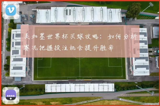 美加墨世界杯买球攻略：如何分析赛况把握投注机会提升胜率
